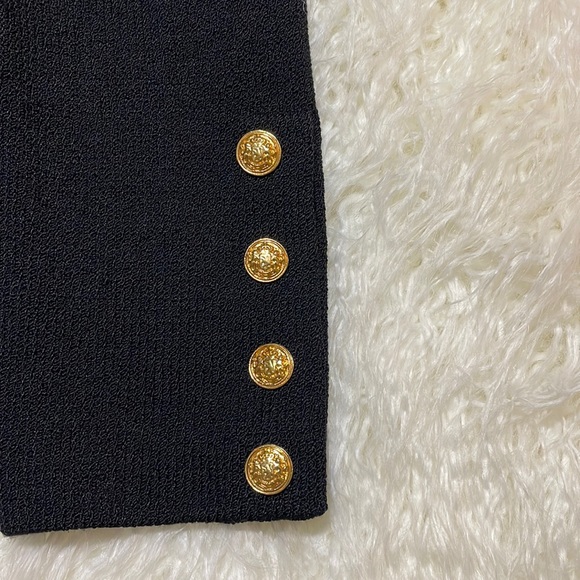 St. John | Collection Marie Gray Luxury Vintage Blazer Sweater - Picture 3 of 3